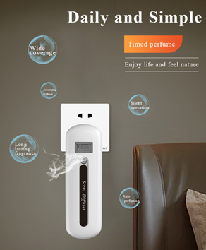 Máy phun tinh dầu trực tiếp A100, gắm ổ cắm tường